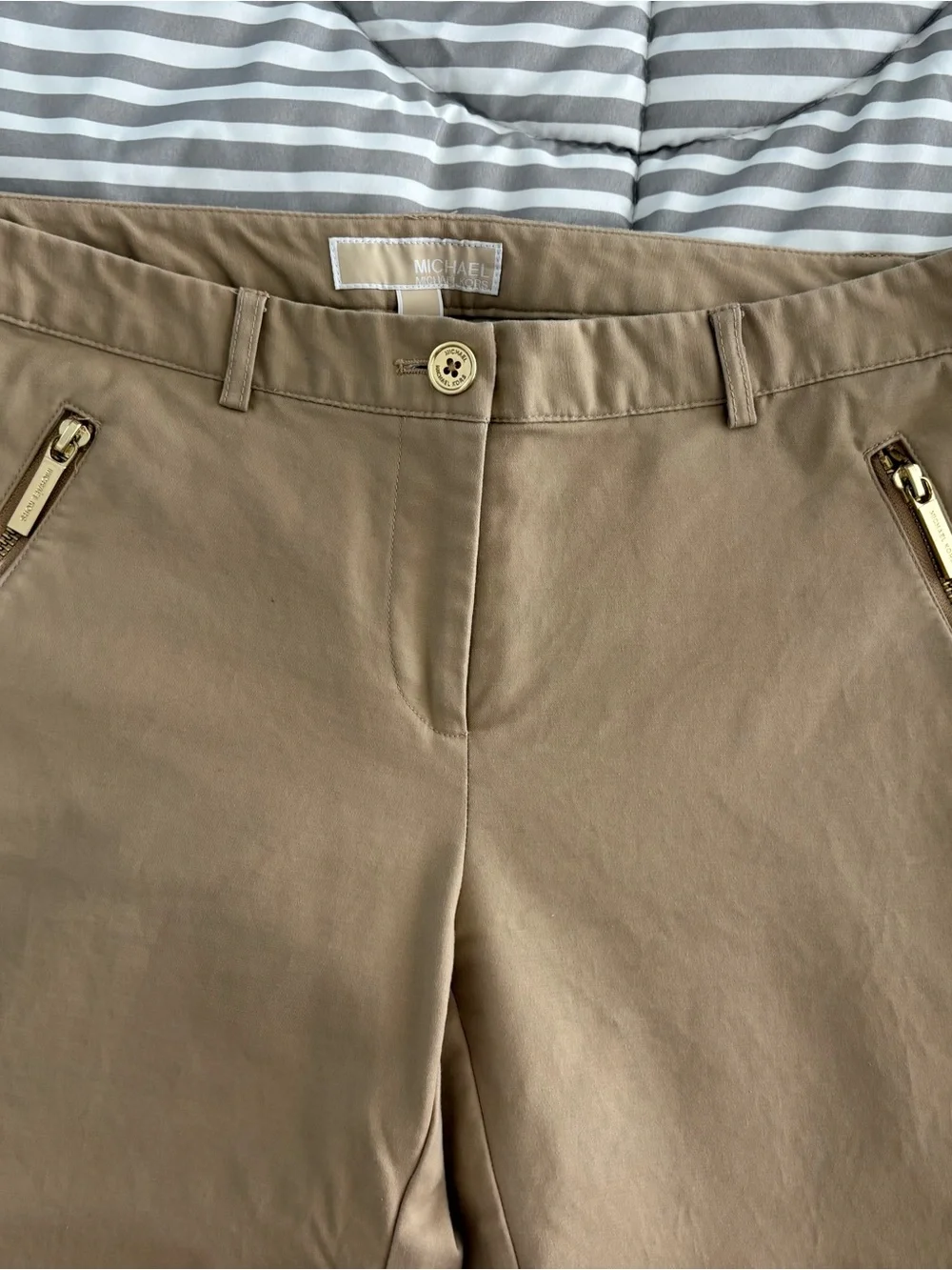 Michael Kors Women's Khaki Tan Pants